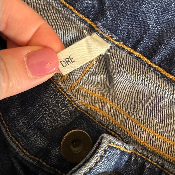 Rag & Bone Women's 28 Dre Boyfriend Jeans in Canyon Distressed Blue - Picture 7 of 12